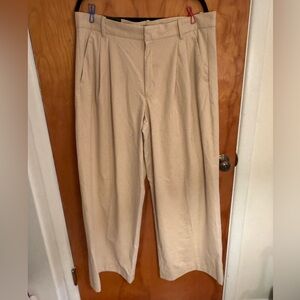 ✨NWT 16 Banana Republic Women's Oyster Pearl Wide Leg Pants